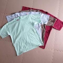 無地 ヘヴィーウェイト Tシャツ 4枚セット