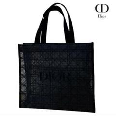 DIOR ディオール メッシュ トートバッグ ノベルティ ブラック 黒