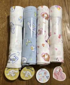 新品 サンリオ ニットスムースカットクロス 生地 4枚セット