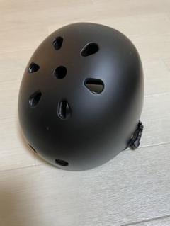 スケートボード ヘルメット マットブラック