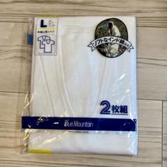 Blue Mountain 半袖　U首　シャツ　Lサイズ　２枚のサムネイル