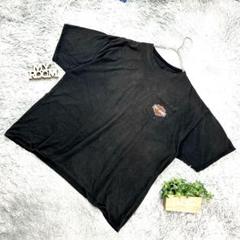 HARLEY-DAVIDSON／モータウン両面プリントTシャツ（XL相当）黒