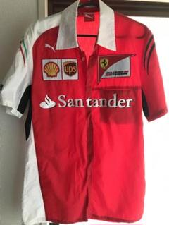 【フェラーリ】F1 Ferrari Puma 半袖シャツ【中古】