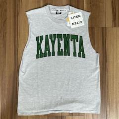 ＜CITEN＞グラフィックノースリーブビッグTシャツ グレー