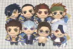 学園BASARA マスコット8個 学園BASARA』伊達政宗、真田幸村などの戦国武将たちが高校生姿に