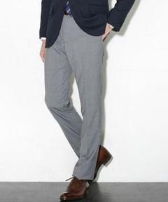 nano universe NATURAL STRETCH TROUSERS