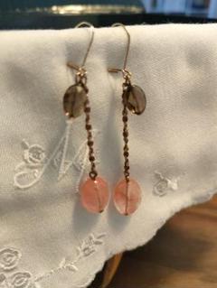 hana87さん専用★最終お値下げ★ete ピンクローズクォーツアメリカンピアス imgrc0078397758.jpg