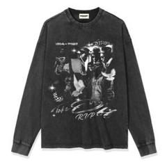 Takeoff RIP 追悼 ヴィンテージ加工 ロンT 長袖 ラップT Lのサムネイル