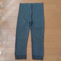 ユニクロ レギンス グレー 七分丈 M