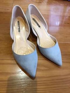 ZARA バイカラーパンプス 35