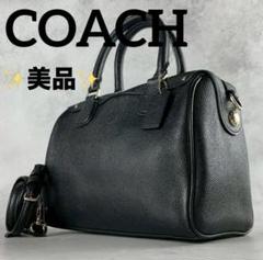 【美品】COACH＊ベネット 2way ミニボストン シグネチャー 美品 コーチ 2way ミニボストン サッチェル シグネチャー ミニ