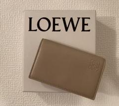 あき【LOEWE】NPビジネスカードホルダー　サンド×エレクトリックブルー あき様専用【LOEWE】NPビジネスカードホルダー サンド