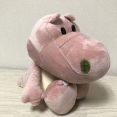 ピンクの恐竜さんぬいぐるみ