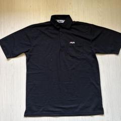 FILA 黒 ポロシャツ メンズのサムネイル