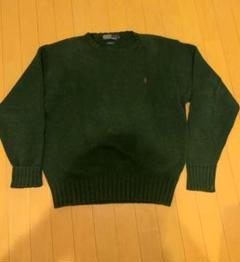 【格安】ラルフローレン ニット グリーン コットン100のサムネイル
