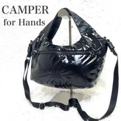 未使用級　CAMPER 2WAY ショルダー　ハンドバッグ　Hands　コラボ