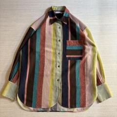 PS Paul Smith マルチストライプシャツ ブラウス ポールスミス