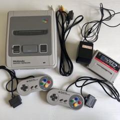 Nintendo Super Famicom 本体　コントローラー　ソフト