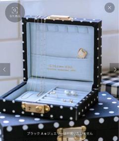 【完売品】GIGI ジジ　ジュエリーボックス　jewelry box GIGI / ジュエリーボックス《ESTNATION EXCLUSIVE》（収納グッズ
