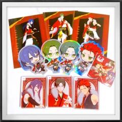 新品★あんステDR★紅月【神崎颯馬】タワレコ★ミニうちわ型キーホルダー★7点 新品☆あんステDR【紅月】タワレコ☆ミニうちわ型キーホルダー