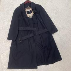 BURBERRY LONDON ステンカラーコート ノバチェック ブラック
