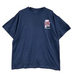 ギルダン　メンズTシャツ　XL　紺　DEEP SOUTH BBQ【4171】