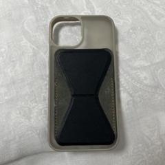 クリア 手帳型ケース カードポケット付き　iPhone13