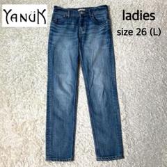 【極美品】YANUK ヤヌーク RUTH テーパードデニム サイズ26