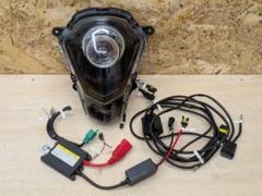 KTM DUKE用 HID プロジェクター ヘッドライト モノアイ 自作