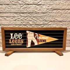 Lee リー販促用　看板　70年代品　Lee社製の販促品 Lee リー販促用 看板 70年代品 Lee社製の販促品 - メルカリ