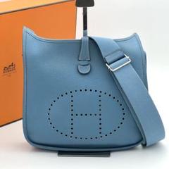 ★正規店購入 HERMES エヴリンⅢ PM ブルーペール エルメス エヴリンミニ Evelyne16 TPM ブルーペール (HERMES