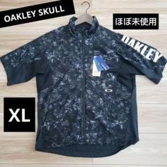 【美品】【XL】OAKLEY♡オークリー ドクロ刺繍 ゴルフウェア メンズ 美品】【L】OAKLEY♡オークリー ゴルフウェア 刺繍ドクロ メンズ