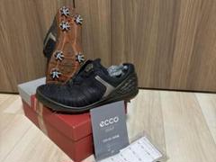 ecco ゴルフシューズ 黒　EUサイズ41 【25.5〜26】