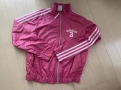 adidas ピンク ジャケット XS - メルカリ