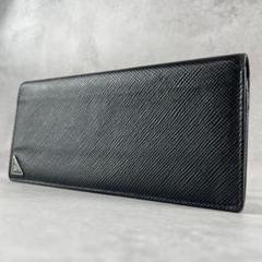 プラダ PRADA 長財布 グレー 灰色サフィアーノ レザー 超美品 PRADA（財布 ・ グレー/灰色系）のフリマアイテム一覧