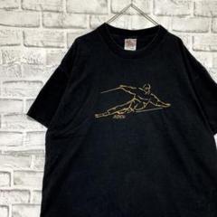 USA製90sヴィンテージTシャツ！シングルステッチ　ブラック半袖古着　XL 8