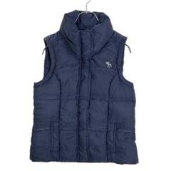 ★★正規激レア 入手困難/アバクロ ボアフード付ダウンベスト/XS/NAVY★★ imgrc0105569379.jpg