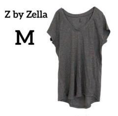 Z by Zella 【M】半袖Tシャツ グレー　スポーツ　ランニングチュニック