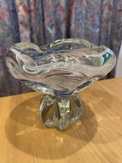vintage マルテイグラス　花瓶 マルティグラスオレンジガラス花瓶 : 昭和レトロポップ雑貨通販