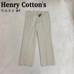 【新品タグ付】ヘンリーコットンズ パンツ チノパン XL 大きいサイズ 97