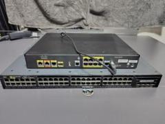 【CCNACCNP】2台セット Cisco L3スイッチ3650 ルータ891
