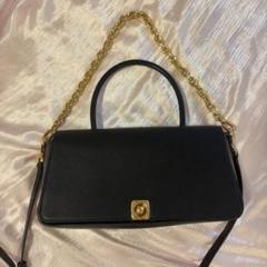 美品　チャールズアンドキース　ハンドバッグ　ショルダーバッグ　2way A4 黒 Charles and Keith - 美品 チャールズ＆キース 2way レザー