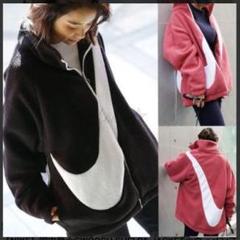 【美品】NIKE BIG SWOOSH BOA JACKET ボア・ジャケット