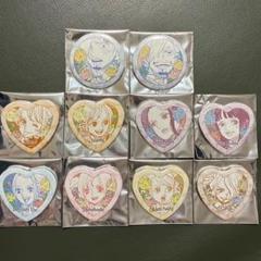 ワンピース　ここがオールブルーだ　缶バッジ　ハート缶バッジ ナミ　サンジ ONE PIECE』サンジの“ここがオールブルーだ