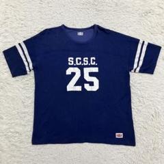 （極美品シルク混人気）athletic wear masonフットボールシャツ