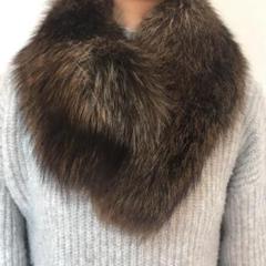 値下げしますADORE 毛皮マフラー sagafoxmaff22-top1.jpg