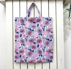 ＊エコバック＊ハンドメイド　花柄