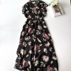 タグ付き】グレースコンチネンタル トロピカルptサロペット 花柄