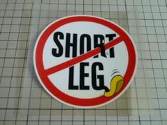 SHORT LEG ステッカー (約104mm) ショート レッグ