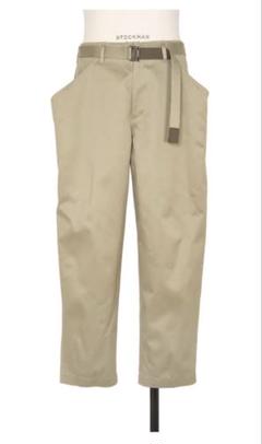 sacai 25ss 新品未使用　ワイドポケット　チノパン　サイズ2 2025年最新】sacai 25ss pantsの人気アイテム - メルカリ